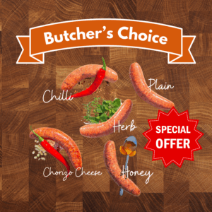 10kg Sausages (1kg packs)